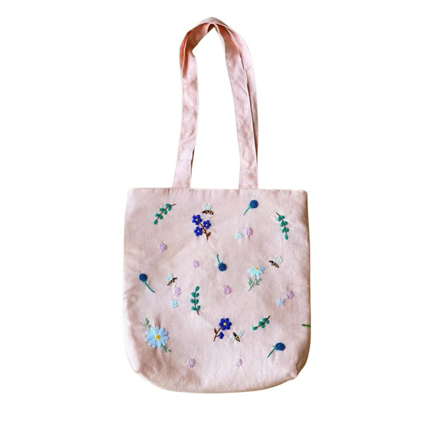 QECF Linen Daisy Bag -  - Bags - Feliz Modern