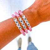 SVBL Love Bracelet - Light Pink Love - Bracelets - Feliz Modern