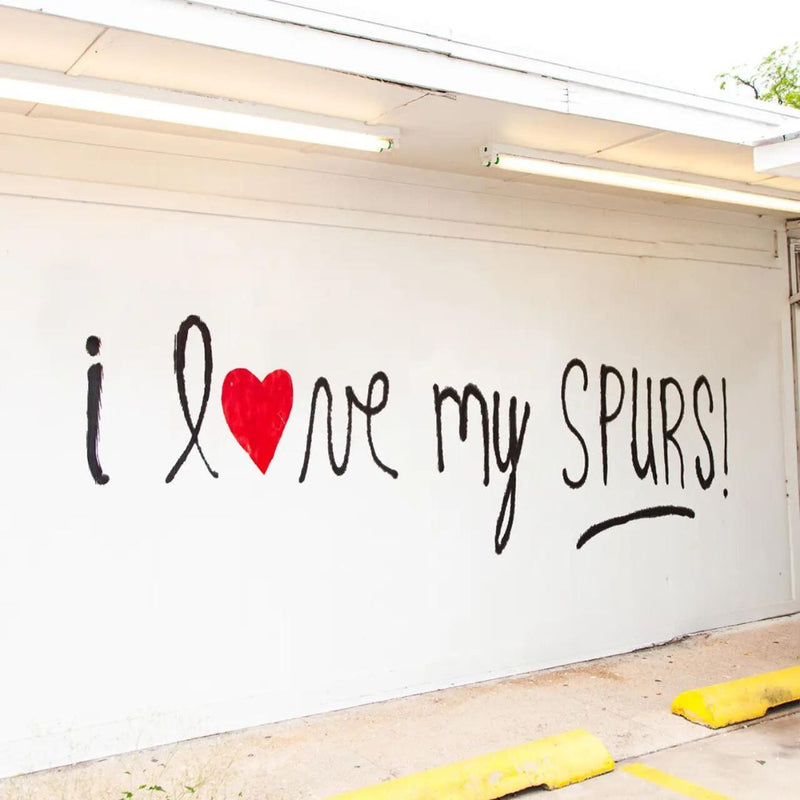 SOAG I Love My Spurs Coaster -  - Coasters - Feliz Modern