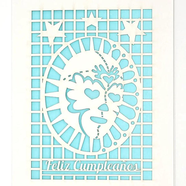 TWH Luchador Feliz Cumpleanos Card -  - Cards - Feliz Modern