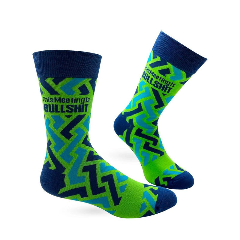 FBDZ Meeting is BS Adult Socks -  - Clothing - Feliz Modern