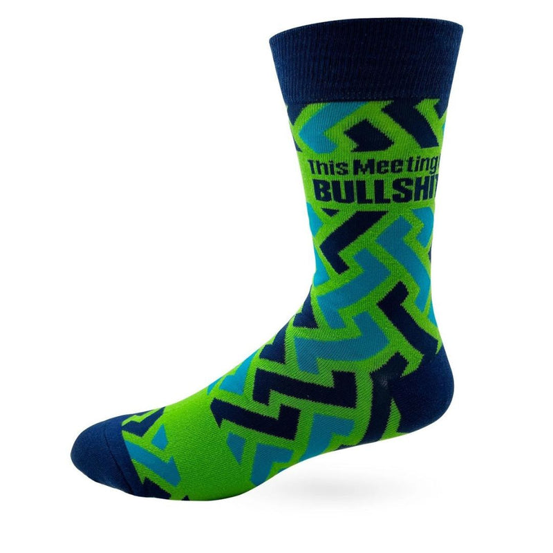 FBDZ Meeting is BS Adult Socks -  - Socks - Feliz Modern