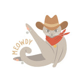 ONKS Meowdy Sticker -  - Stickers - Feliz Modern