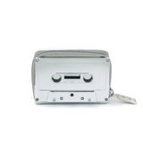 FYD Cassette Tape Wallet - Metallic Chrome - Bags - Feliz Modern