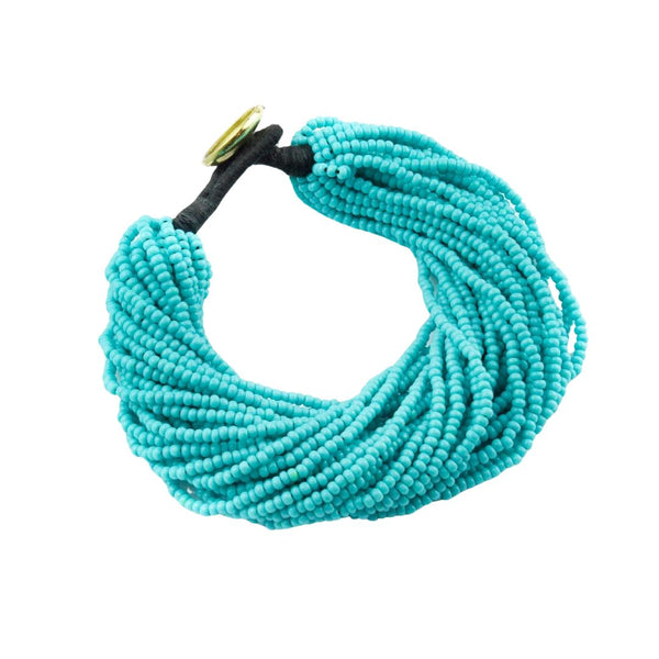 CLRL Colorful Beaded Bracelet - Emerald - Bracelets - Feliz Modern