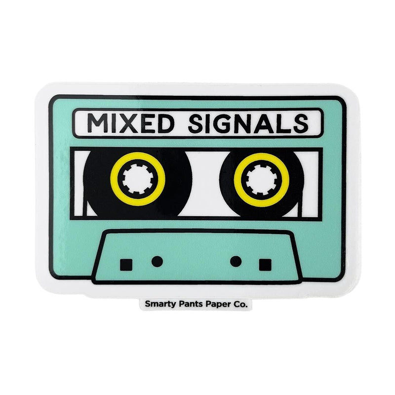 SPPT Mixed Signals Cassette Sticker -  - Stickers - Feliz Modern