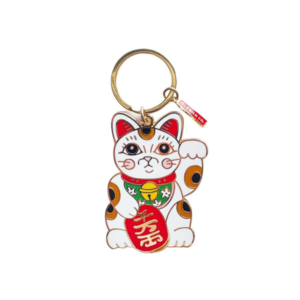 IDL Maneki Neko Cat Keychain -  - Keychains - Feliz Modern