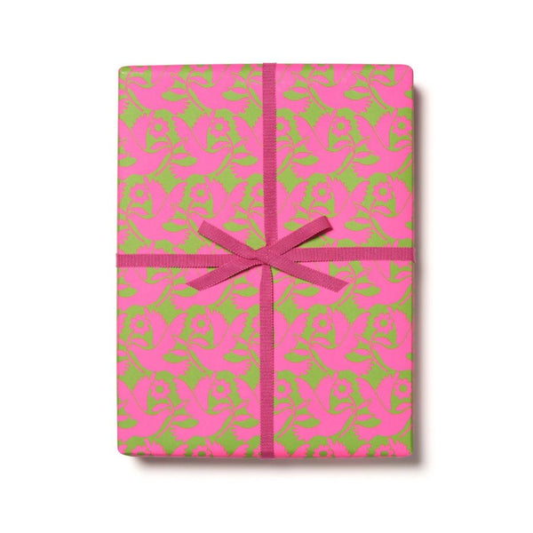 RCC Neon Doves Wrapping Paper -  - Gifting Supplies - Feliz Modern