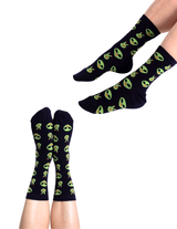 YOW Alien Crew Socks - - Socks - Feliz Modern