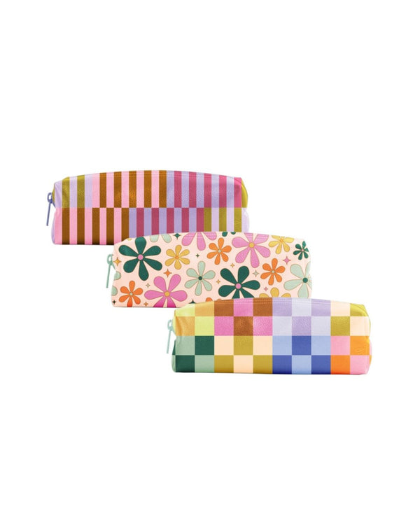 TOT Willow Stripe Pouch - - Bags - Feliz Modern