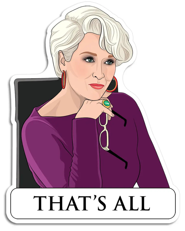 TFND That's All Sticker - - Stickers - Feliz Modern