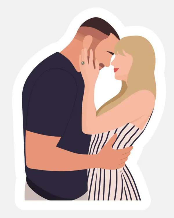 NIPY Tayvis Engagement Sticker - - Stickers - Feliz Modern