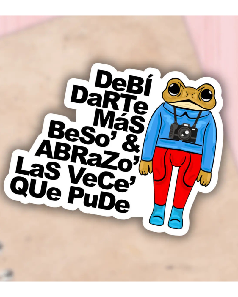 LLTN Bad Benito Frog Sticker - - Stickers - Feliz Modern
