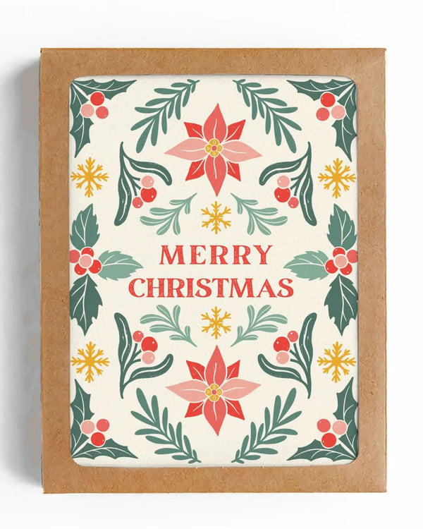 MLLW Christmas Berries Cards-Boxed Set - - Cards - Feliz Modern