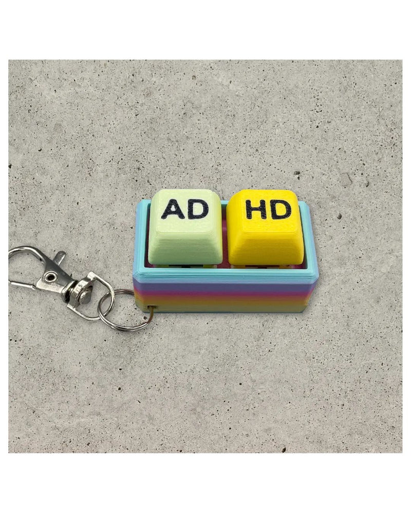 Adhd Keychain CTR ADHD Fidget Keychain – Feliz Modern