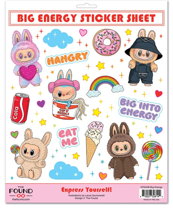 TFND Monster Sticker Sheet - - Stickers - Feliz Modern