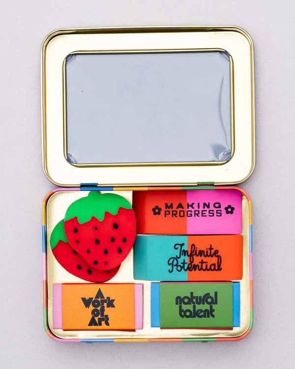 BAN Rainbow Eraser Set