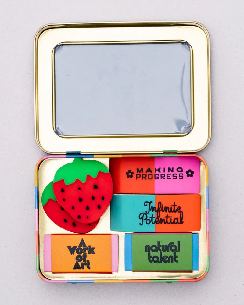 BAN Rainbow Eraser Set