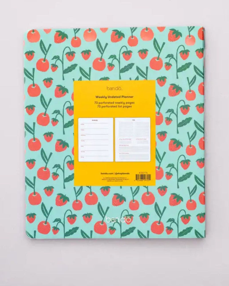 BAN Berries & Cherries Undated Planner