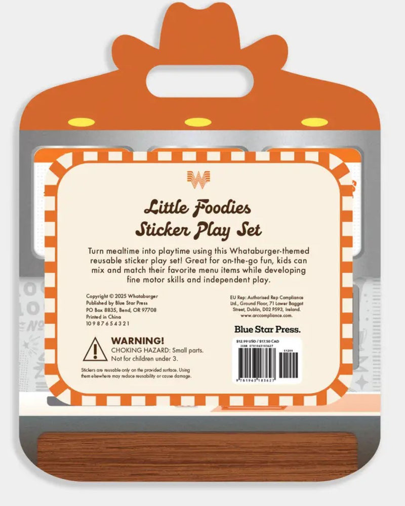 *BSP Lil Whata Foodie Reusable Sticker Set - - Stickers - Feliz Modern