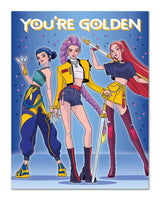 TFND K-Pop Golden Birthday Card