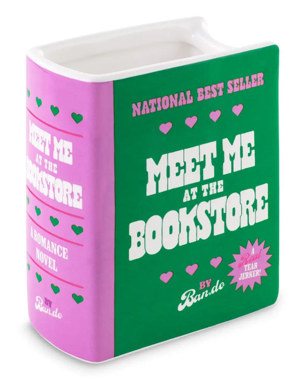 BAN Meet Me At the Bookstore Vase