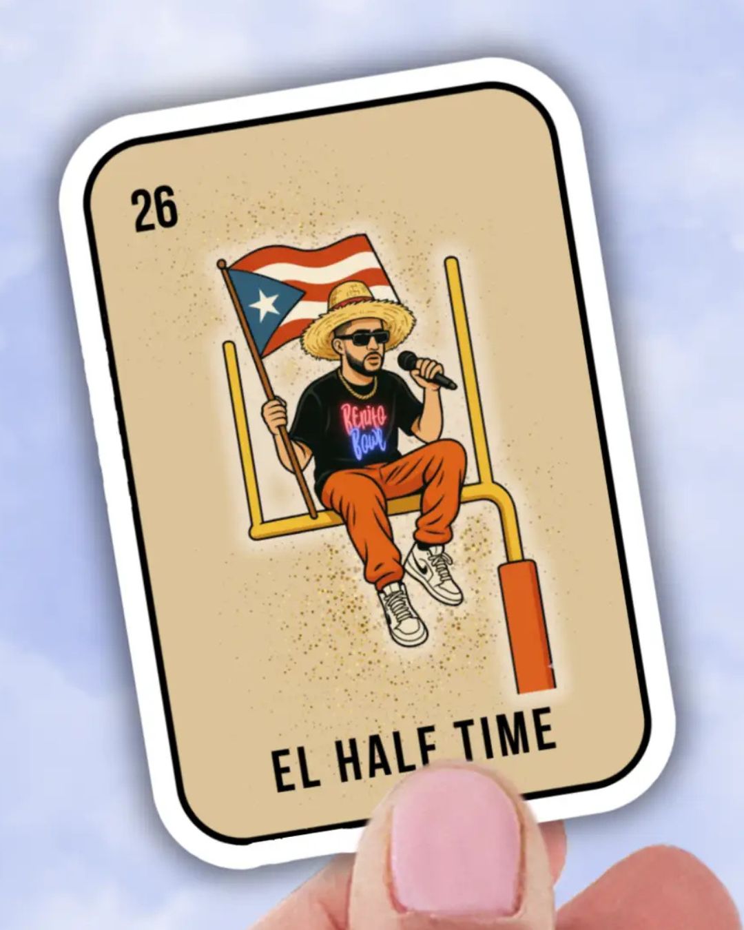 LLTN El Halftime Sticker – Feliz Modern