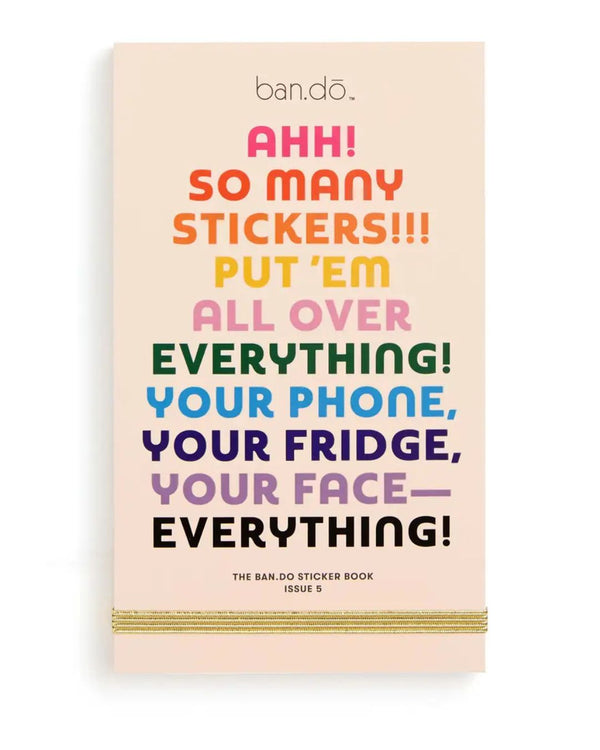 BAN Many Stickers Book Issue Five