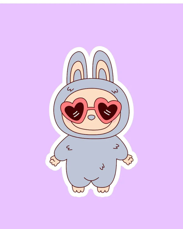 SOS Monster Heart Sticker - - Stickers - Feliz Modern