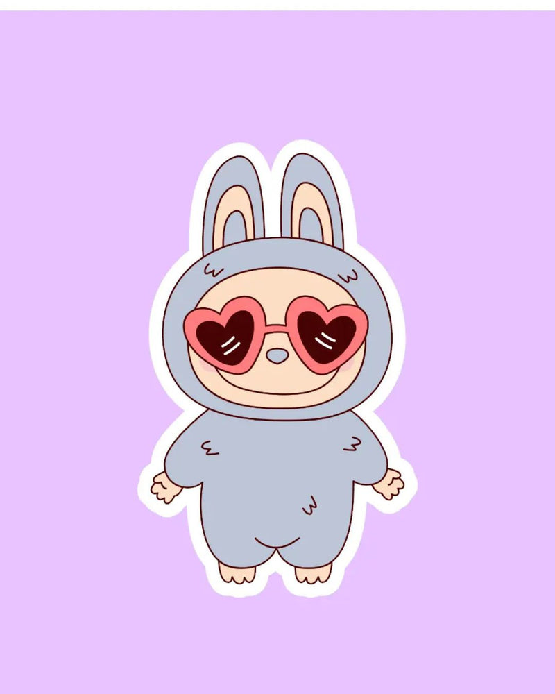 SOS Monster Heart Sticker - - Stickers - Feliz Modern