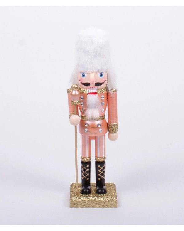 *EOL Pink Nutcracker - - Christmas - Feliz Modern