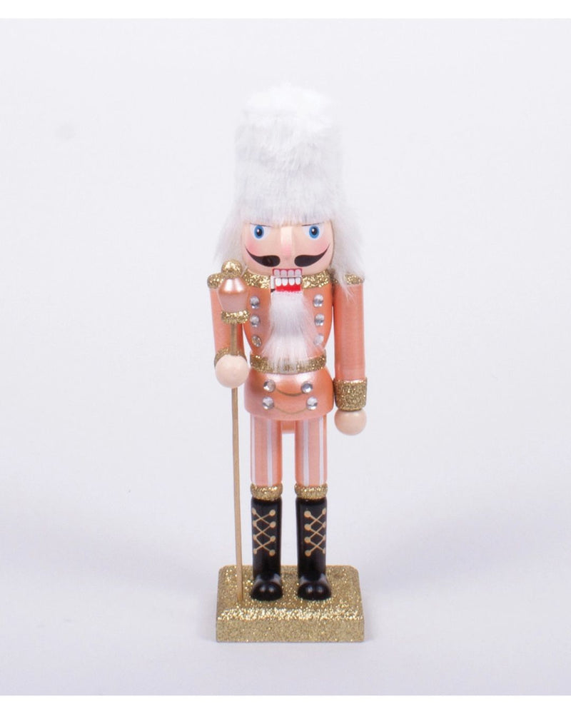 *EOL Pink Nutcracker - - Christmas - Feliz Modern