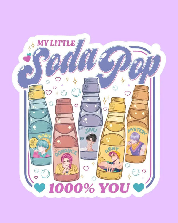 SOS Sodapop Kpop Sticker - - Stickers - Feliz Modern