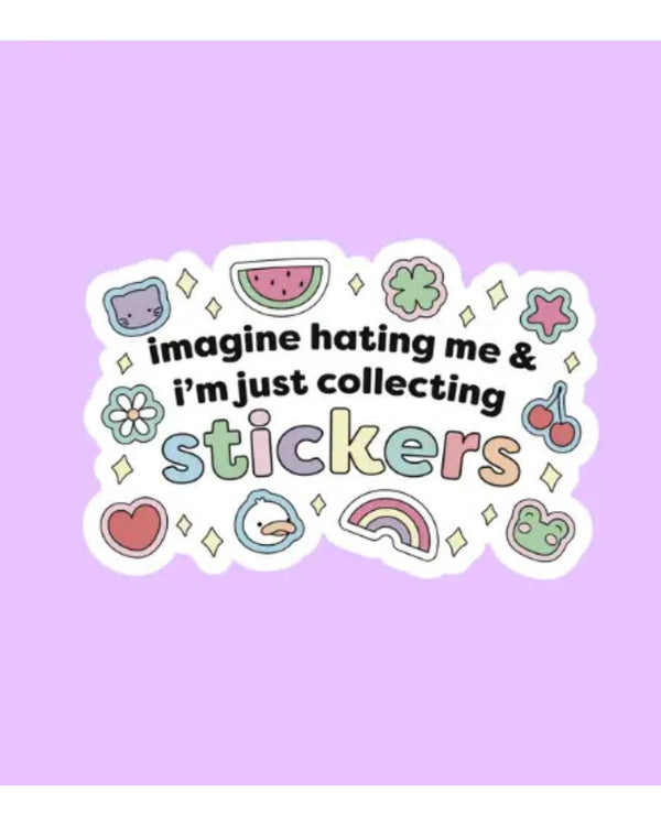 SOS Hating Me Sticker - - Stickers - Feliz Modern