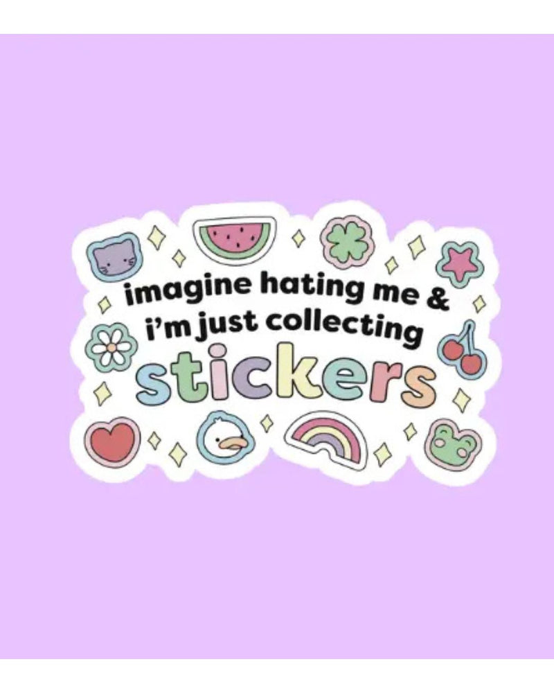 SOS Hating Me Sticker - - Stickers - Feliz Modern