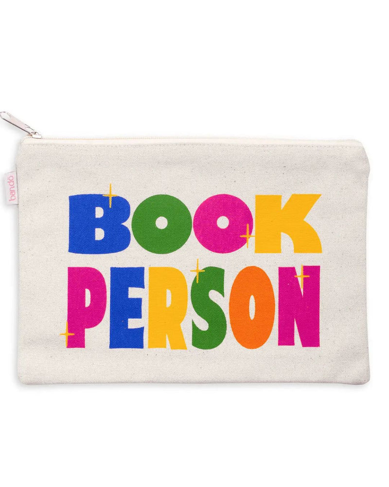 BAN Bookie Canvas Pouch - - Wallets - Feliz Modern