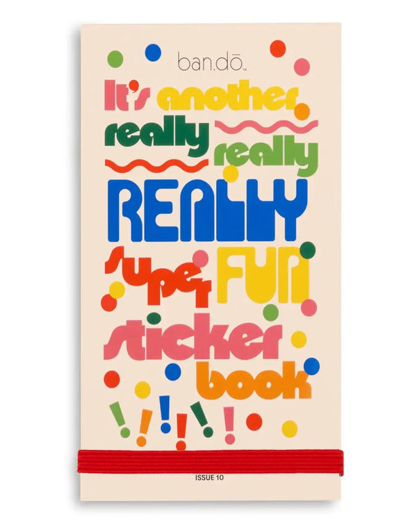 BAN Super Fun Sticker Book Issue Ten - - Stickers - Feliz Modern