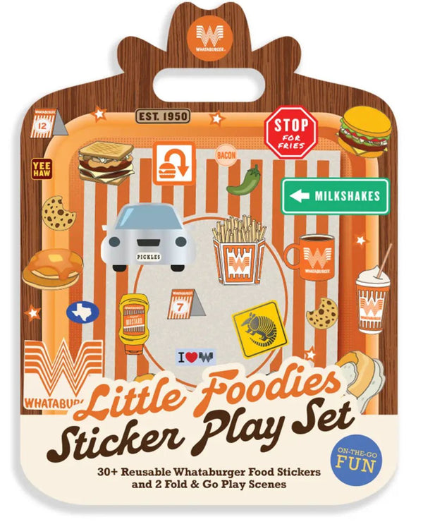 *BSP Lil Whata Foodie Reusable Sticker Set - - Stickers - Feliz Modern