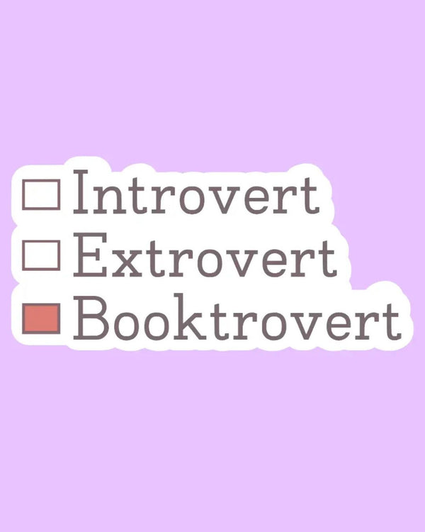 SOS Booktrovert Sticker - - Stickers - Feliz Modern