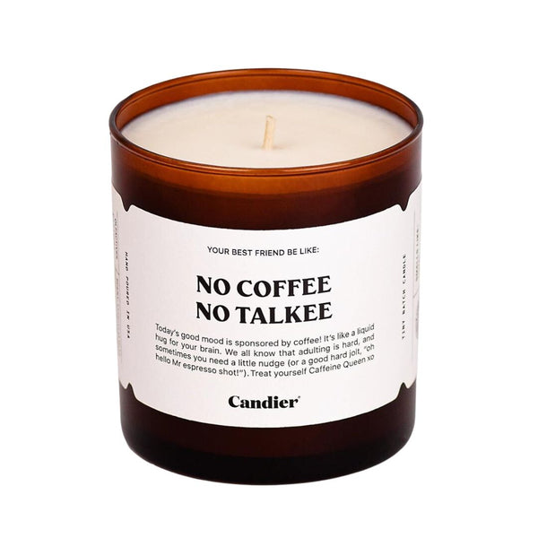 RYNC No Coffee, No Talkee Candle -  - Candles - Feliz Modern