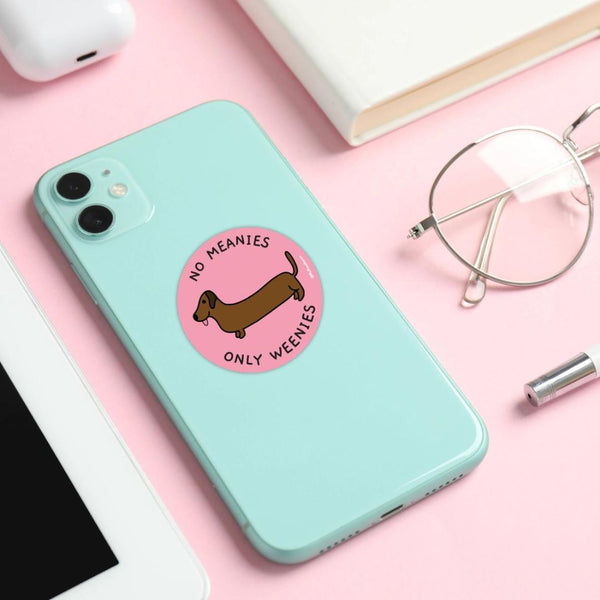 FFMW "No Meanies" Sticker -  - Stickers - Feliz Modern