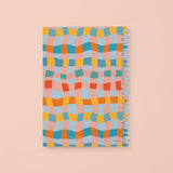 MLLW Wavy Checkerboard Notebook -  - Office & Stationary - Feliz Modern