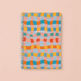 MLLW Wavy Checkerboard Notebook -  - Office & Stationary - Feliz Modern