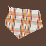 BYBY Orange Flannel Pet Bandana - Small - Pets - Feliz Modern