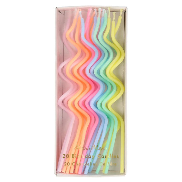 MM Pastel Swirly Candles -  - Candles - Feliz Modern