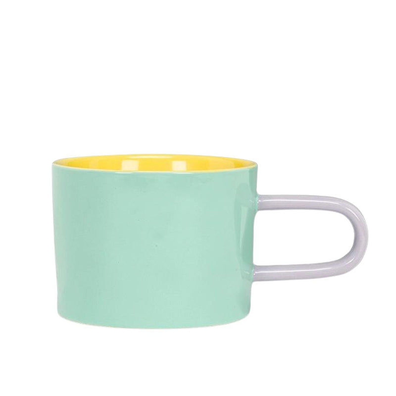 ABTT Triple Colored Mugs - Blue - Drinkware - Feliz Modern