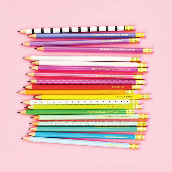 TED Motivational Pencil Set -  - Office & Stationery - Feliz Modern