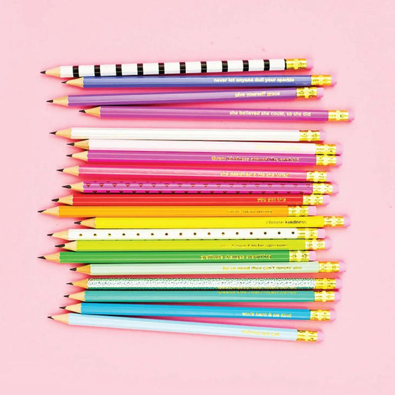 TED Motivational Pencil Set -  - Office & Stationary - Feliz Modern