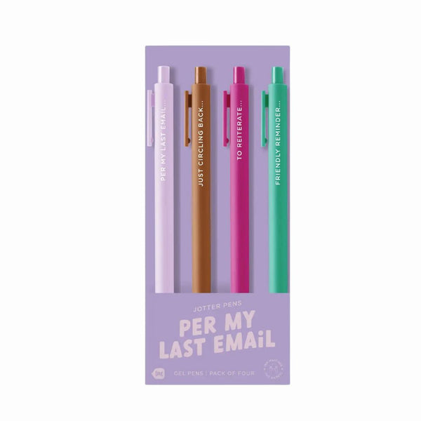 TOT Per My Last Email.. Pen Set -  - Office & Stationery - Feliz Modern