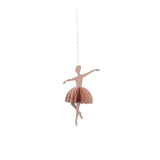 CCO Honeycomb Ballerina Ornaments - Pink - Christmas - Feliz Modern